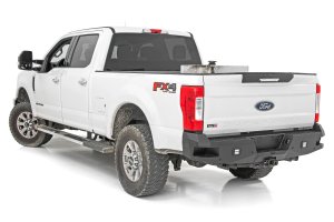 Ford F-350 Super Duty Rear Bumper - Rough Country - LED - '17-'22 Ford F-350 Super Duty Rear Bumper - Rough Country - LED - '17-'22